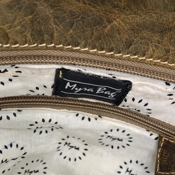 MYRA ULTIMATE CHOICE Leather Tote Western Coastal Cowgirl Rodeo Vibes - Picture 2 of 9